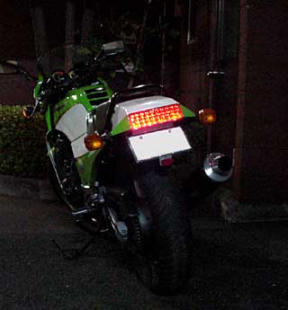 バイクにのる人] GPZ900R：LEDテールランプの製作v.3.0