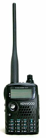 KENWOOD V/UHF-DUAL BANDER & All-mdoe RECIVER [TH-F7]